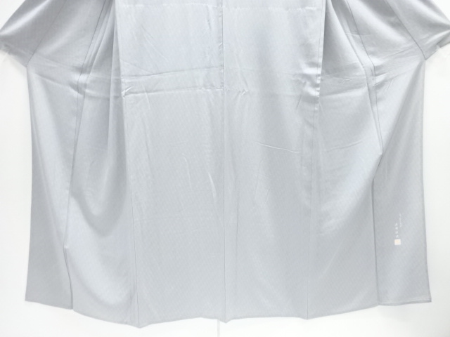  廣瀬雄望作　網目模様単衣小紋着物